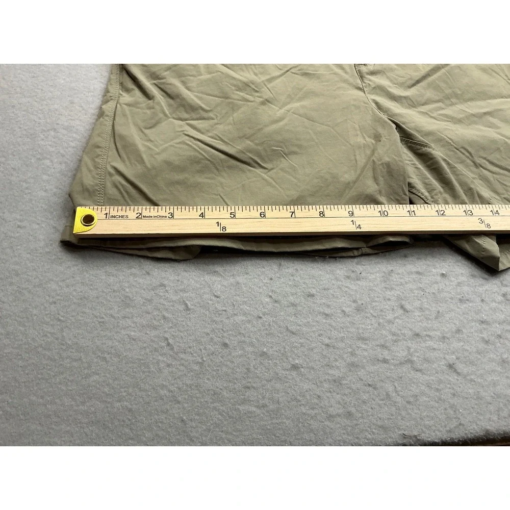 Patagonia Quandary Shorts Tan Khaki Stretch Hiking Outdoor‎ Size 12 STY58091